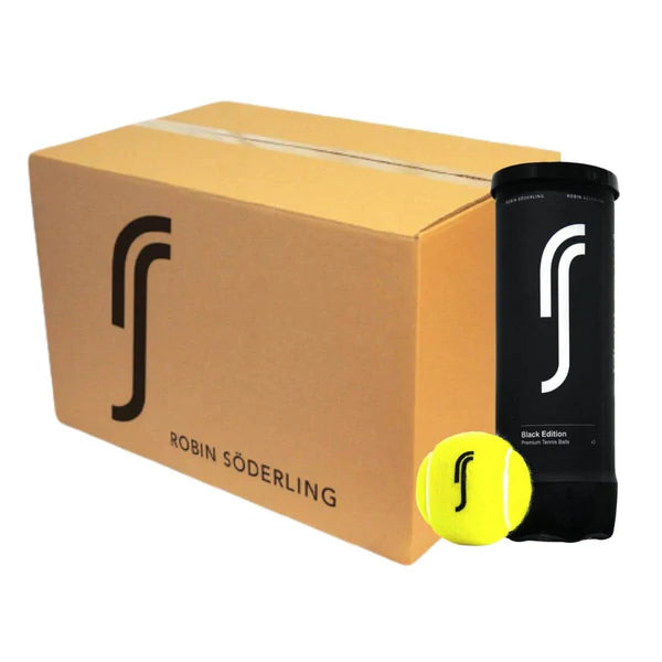 Caja de Pelotas de Tenis Robin Soderling Black Edition x3 (24 und)