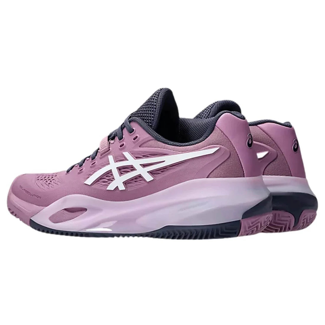 Zapatilla Asics Mujer Gel Resolution X Clay Ube/White