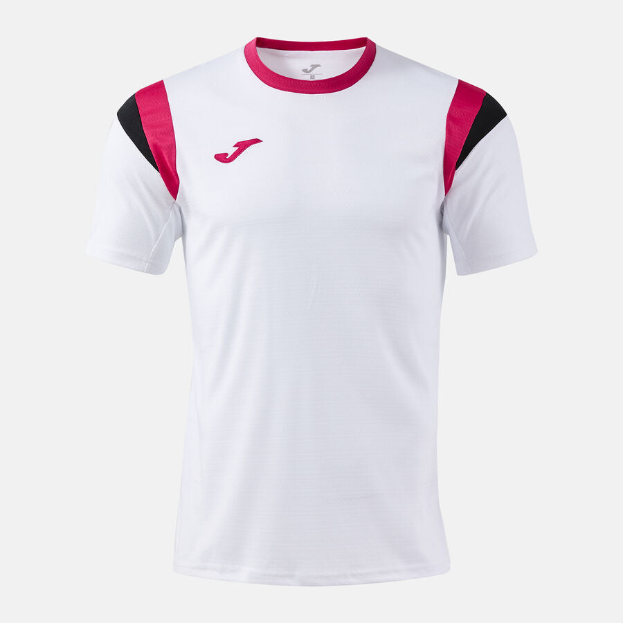 Camiseta Joma manga corta hombre Terra blanco fucsia - S