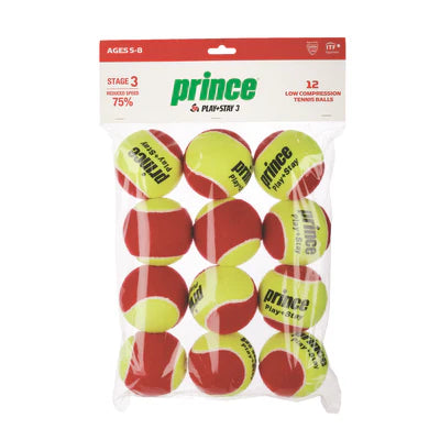 Bolsa 12 pelotas Prince PLAY & STAY Stage 3