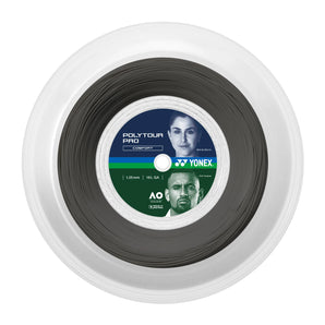 Rollo Cuerda Tenis Poly Tour Pro Grafito 1.25mm