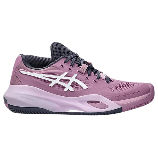 Zapatilla Asics Mujer Gel Resolution X Clay Ube/White