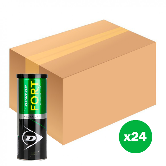 Caja de Pelotas Dunlop Fort x24