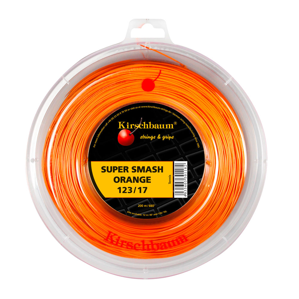 Rollo Kirschbaum Super Smash Orange (200 mts) - 1.23mm