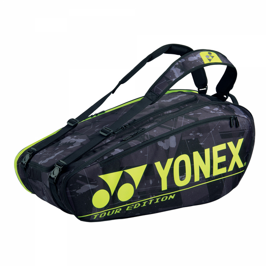 Yonex PRO Tour Edition Negro/Amarillo (9 Raquetas)