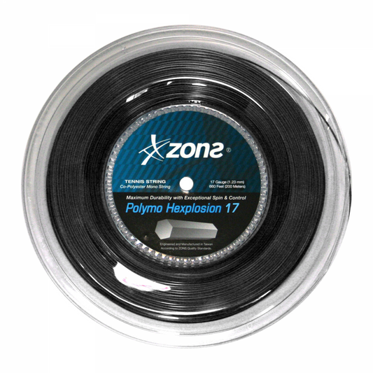 Rollo Zons Polymo Hexplosion Negro (200mt)